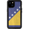 Bosnia and Herzegovina Flag Distressed iPhone 15 Plus Waterproof Case